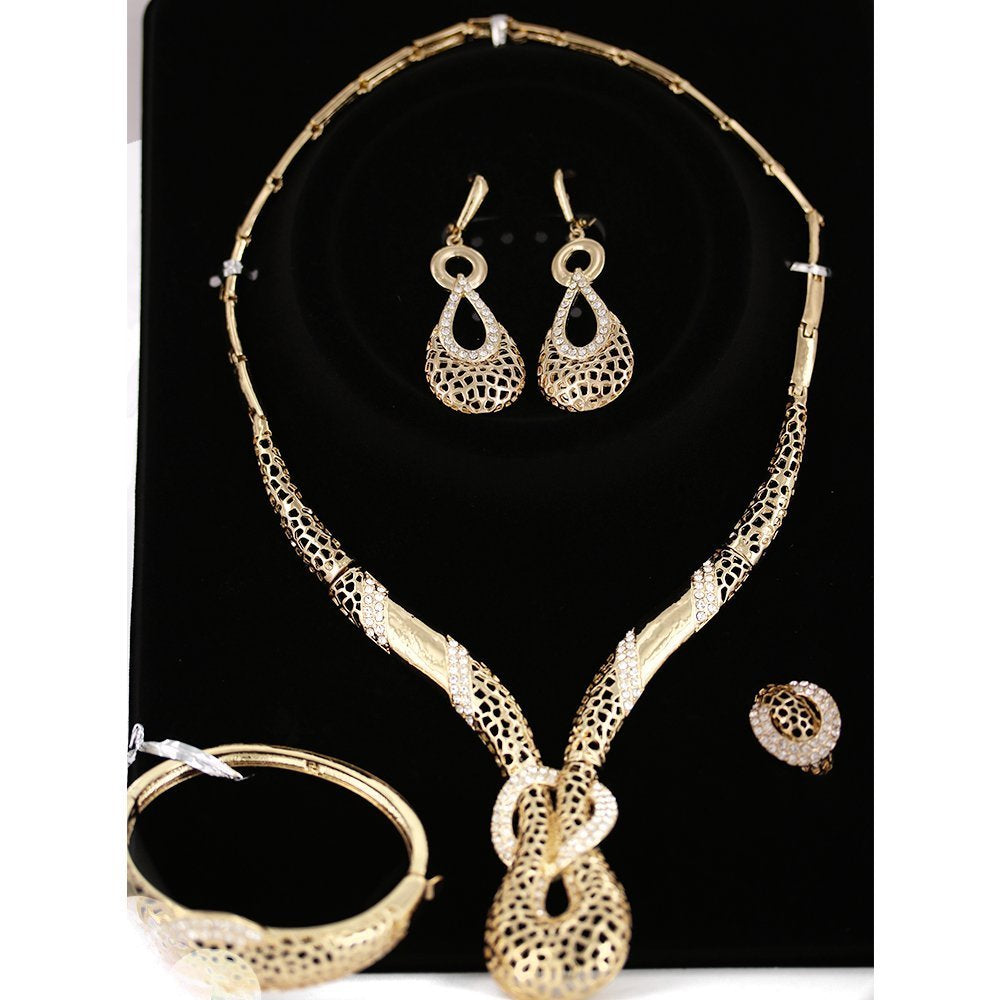 Tear Drop Necklace Set S 1106