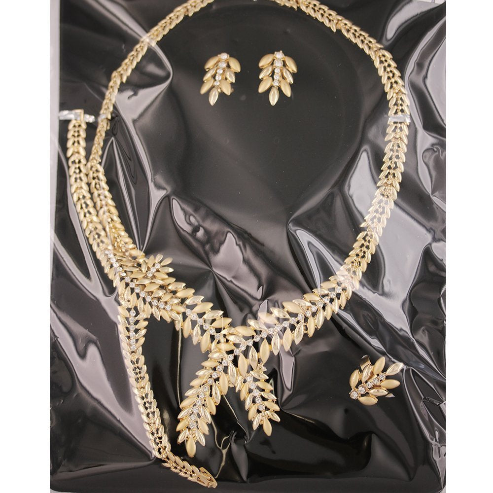 Leaf Necklace Set S 1109