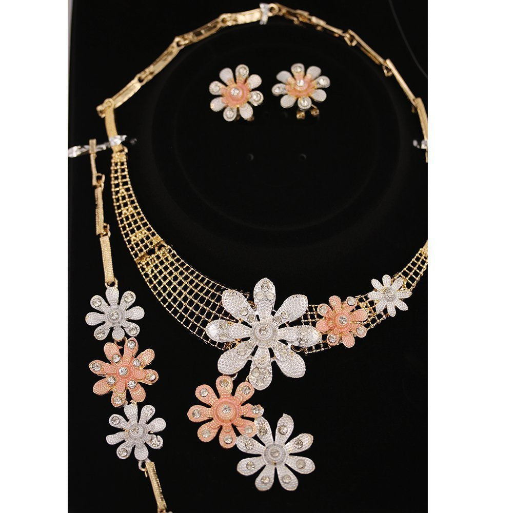 Flower Necklace Set S 1115