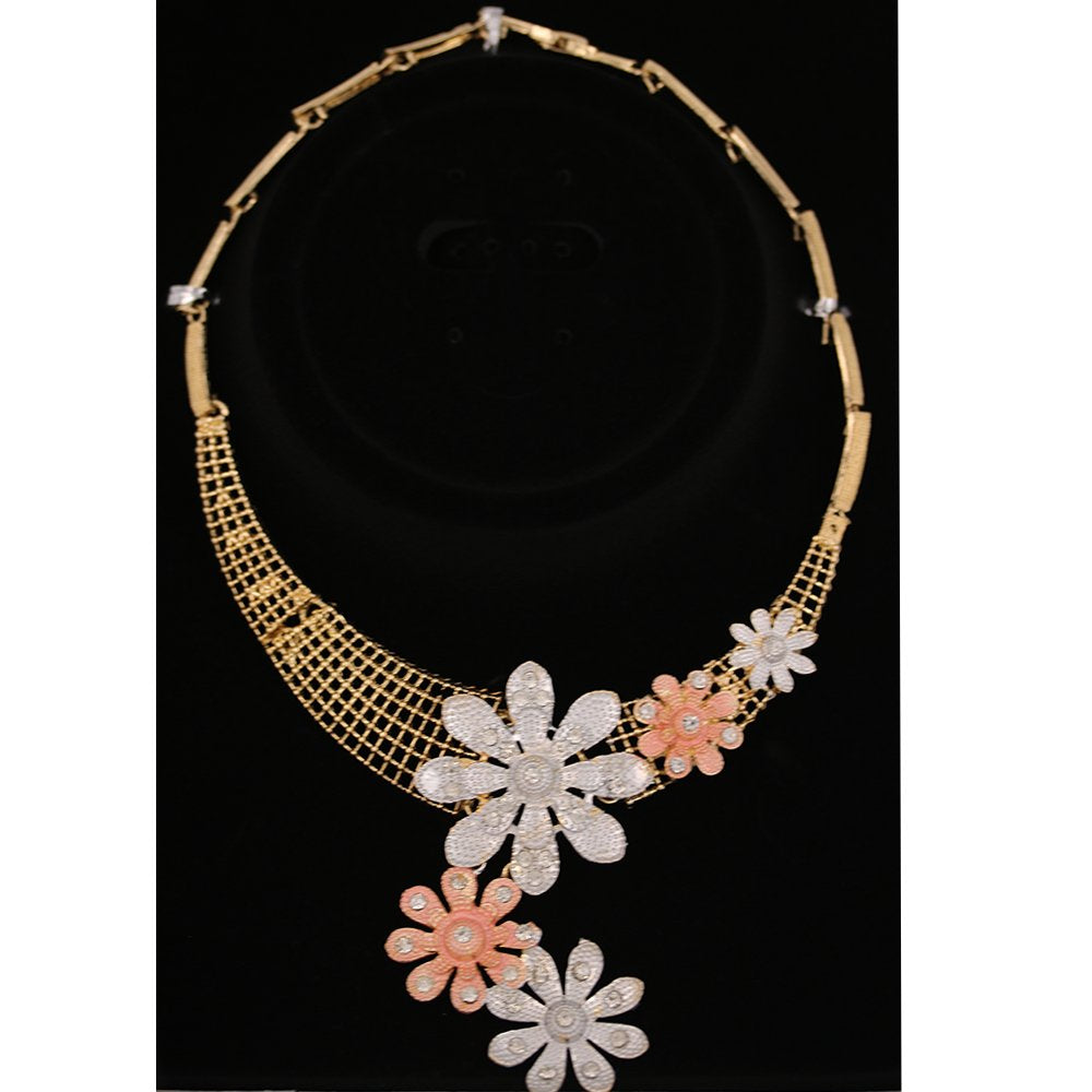 Flower Necklace Set S 1115