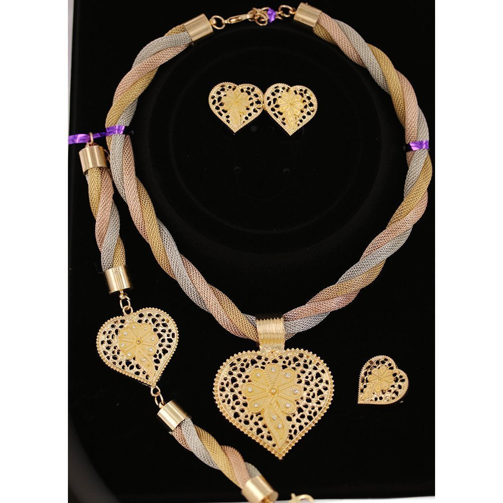 Heart Necklace Set S 1119