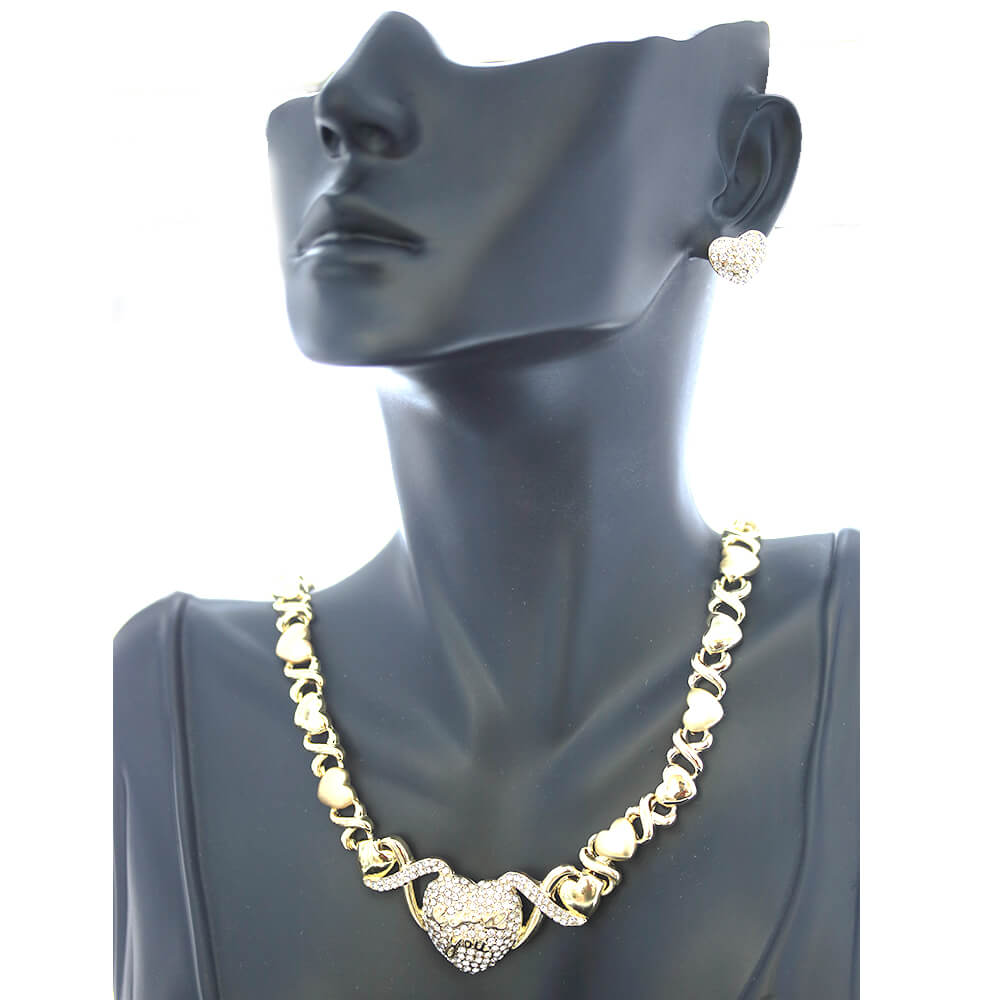 Conjunto Collar Corazón S 1141