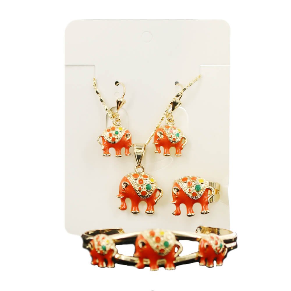 Elephant Necklace Set S 1182