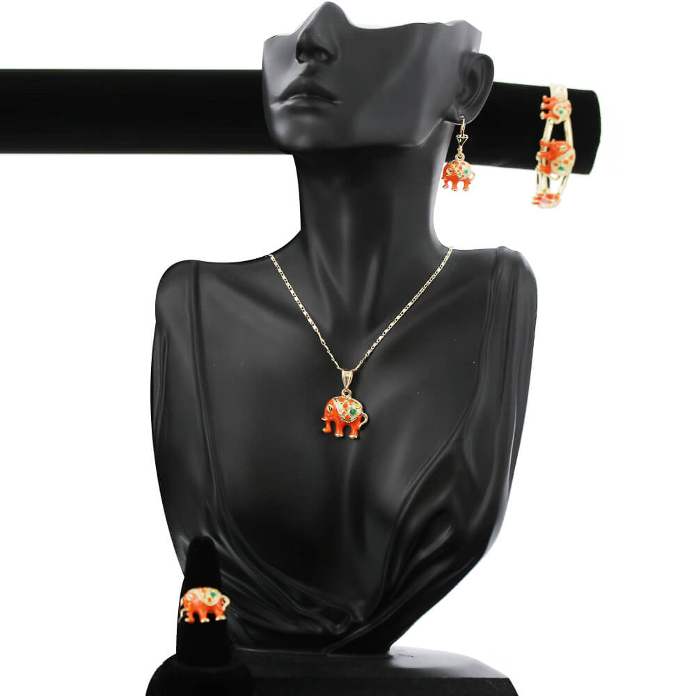 Elephant Necklace Set S 1182