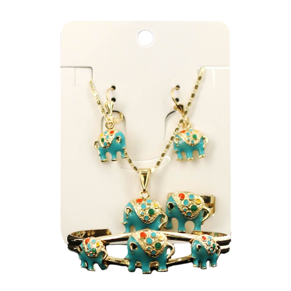 Elephant Necklace Set S 1183