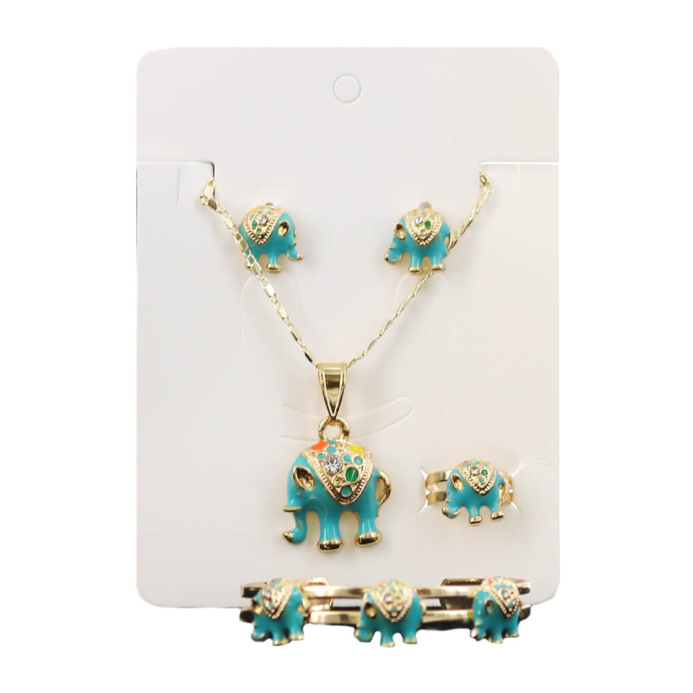 Elephant Kids Necklace Set S 1184 TR