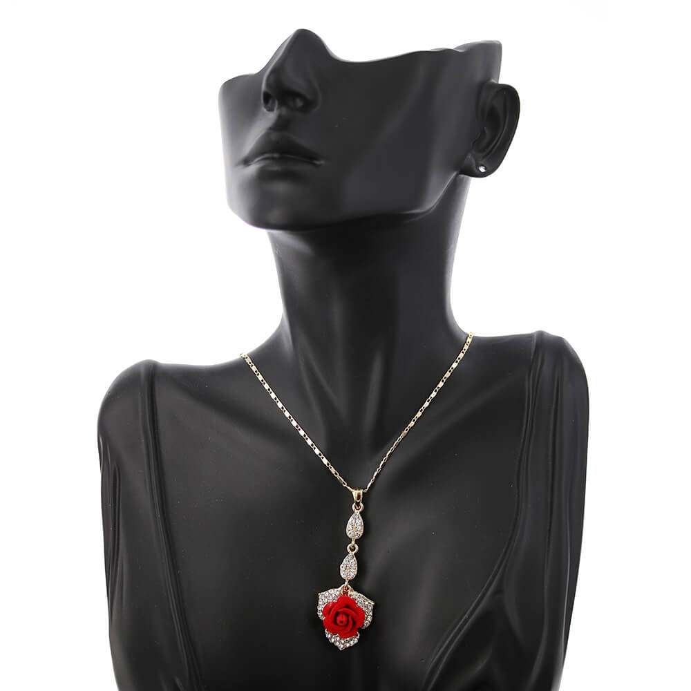 Rose Necklace Set S 1185