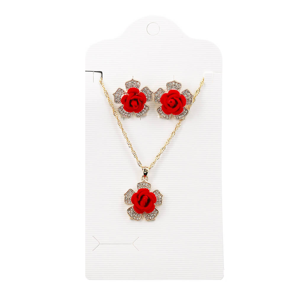 Rose Necklace Set S 1188