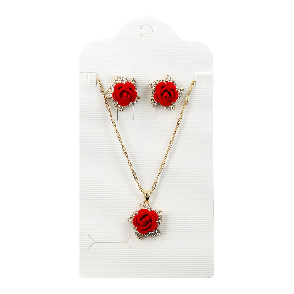 Rose Necklace Set S 1189