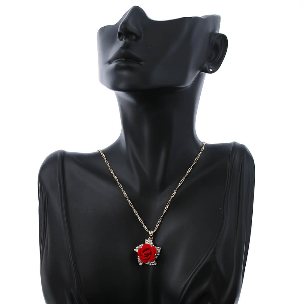 Rose Necklace Set S 1189