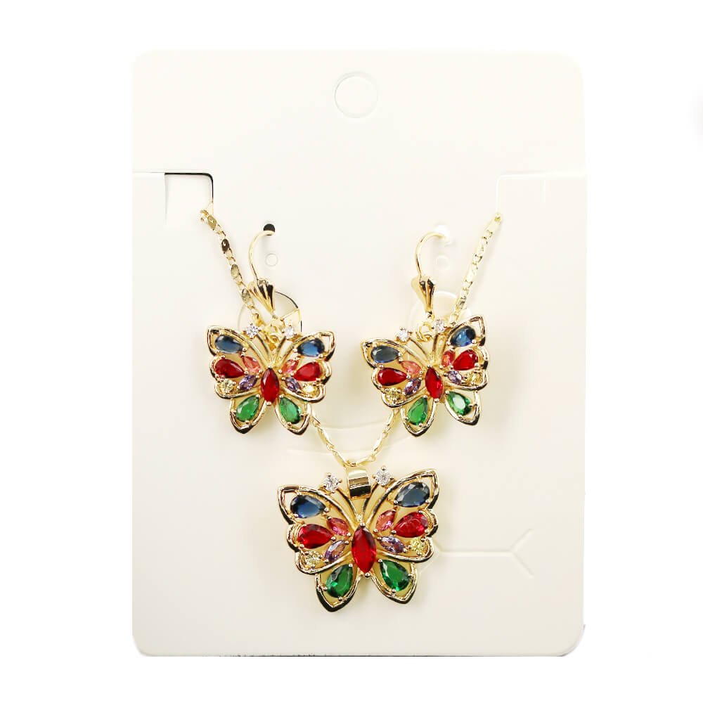 Butterfly Necklace Set S 1190 M