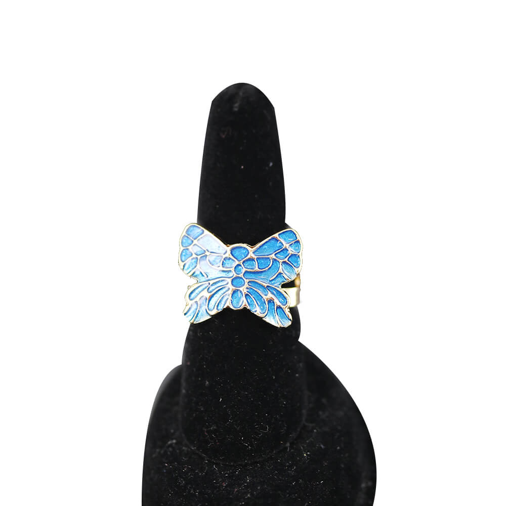 Butterfly Necklace Set S 1191 BL