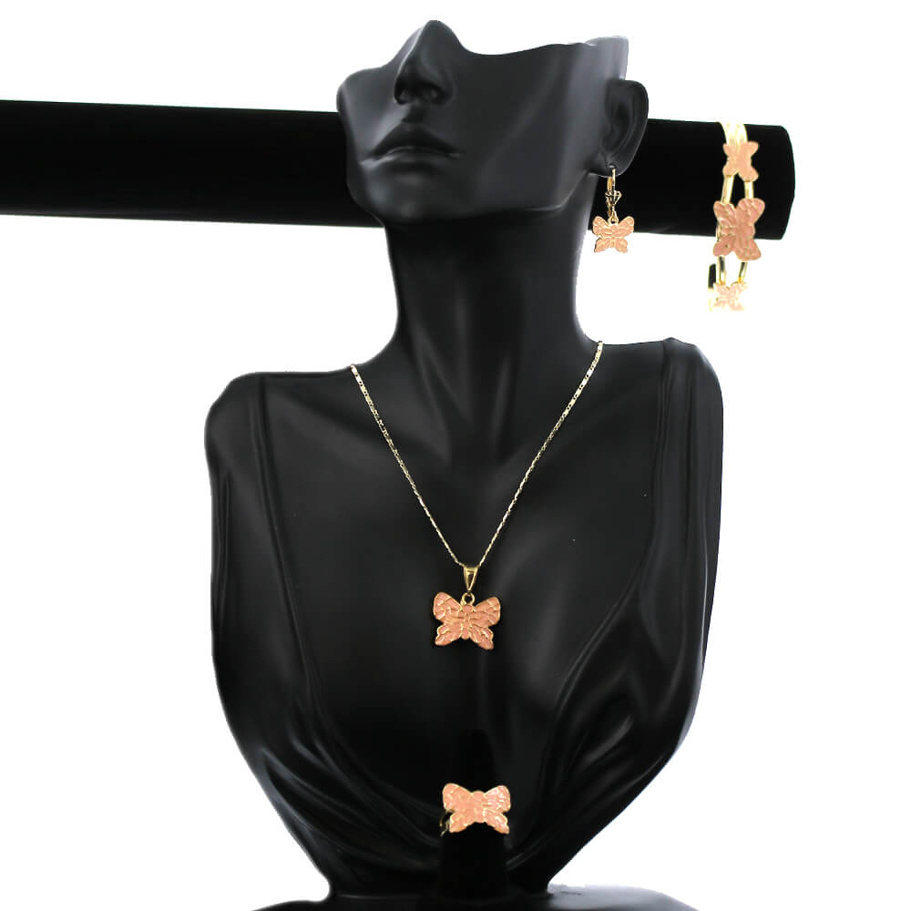 Butterfly Necklace Set S 1191 P