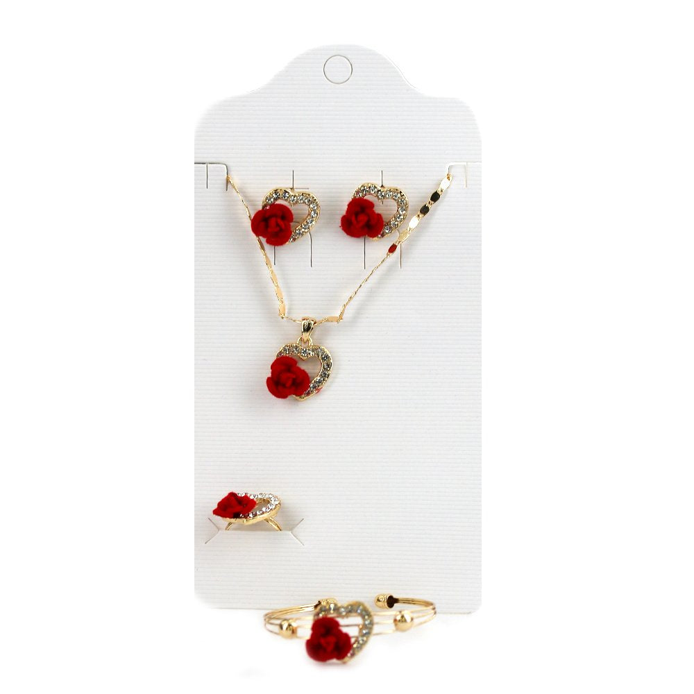 Kids Rose Necklace Set S 1194