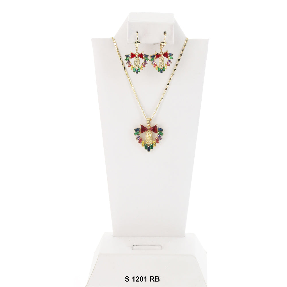 Guadalupe Necklace Set S 1201 RB