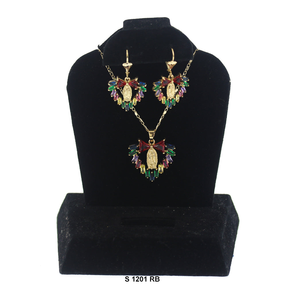 Guadalupe Necklace Set S 1201 RB