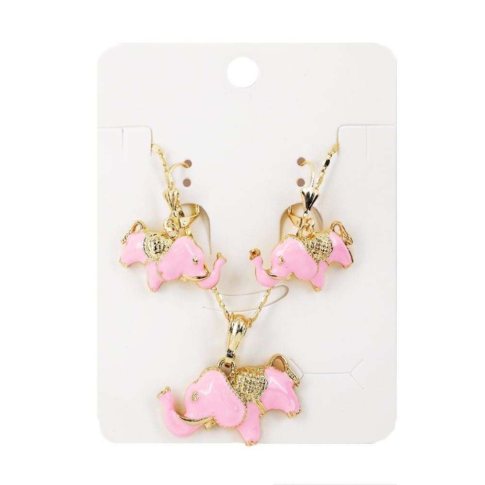 Conjunto Collar Elefante S 1205 P