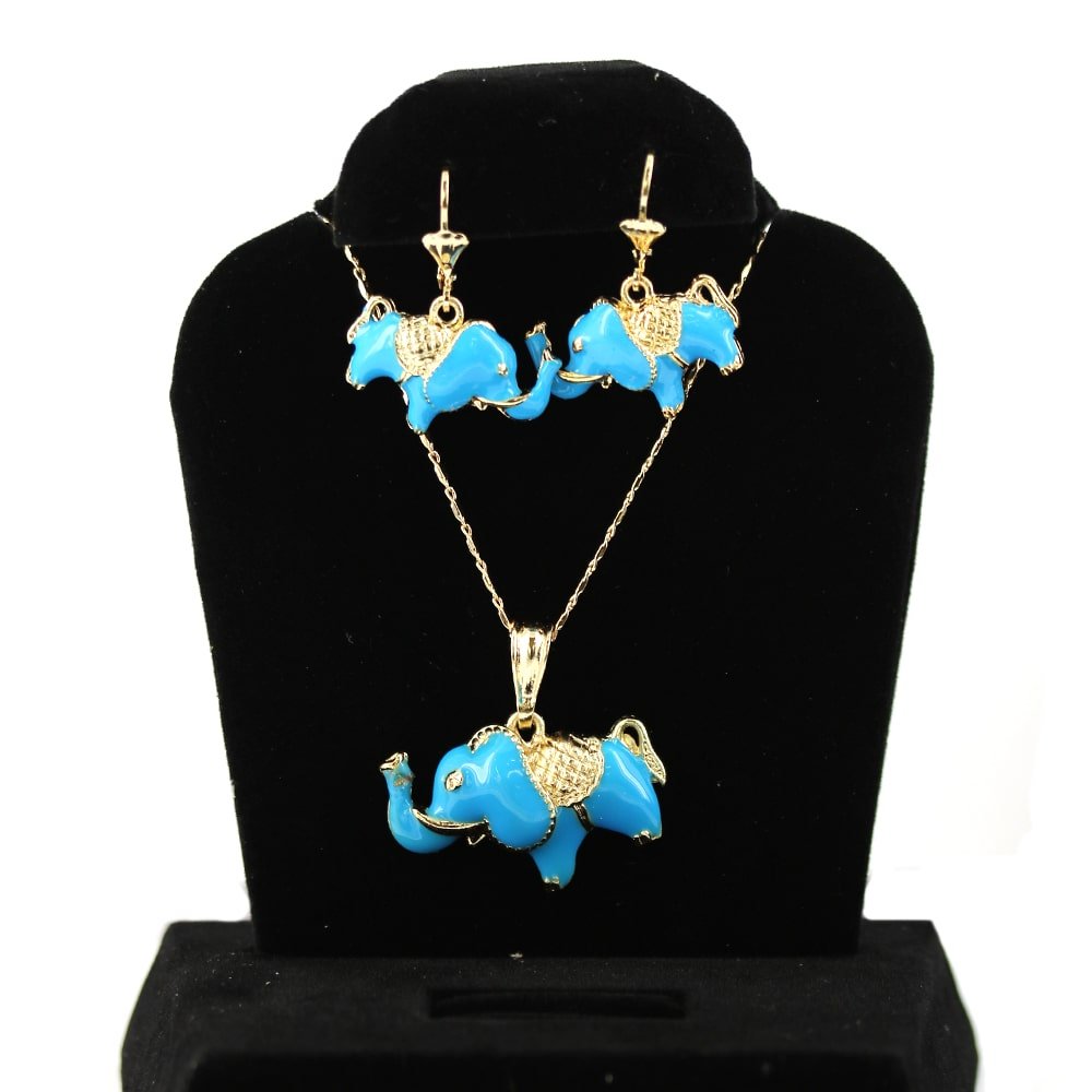 Elephant Necklace Set S 1205 T