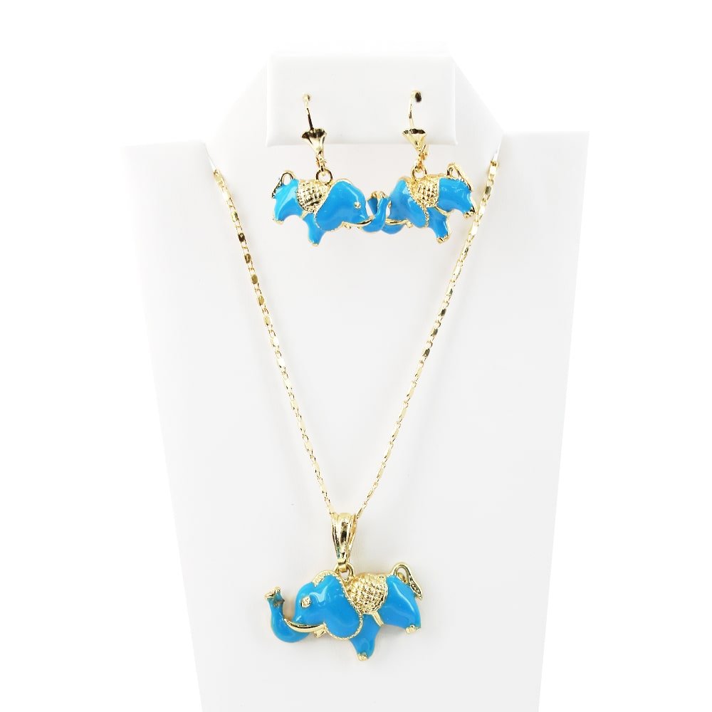 Elephant Necklace Set S 1205 T