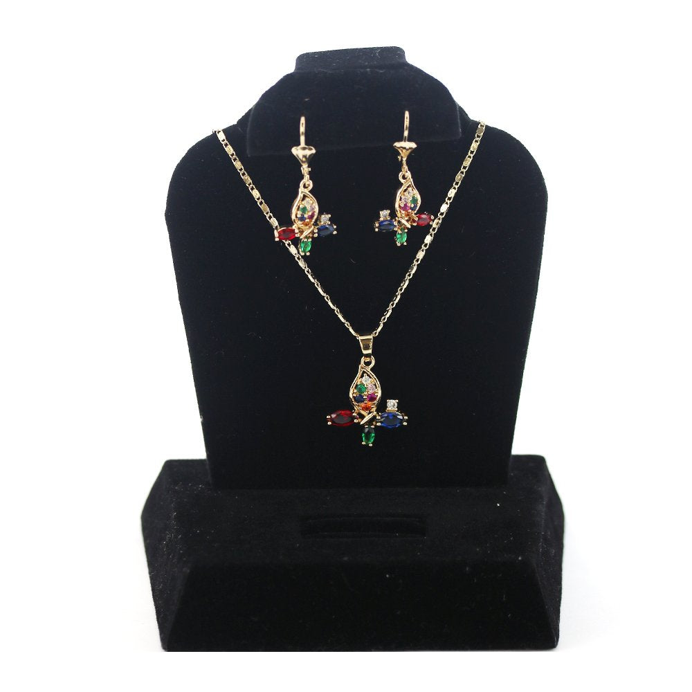 Butterfly Necklace Set S 1211 M