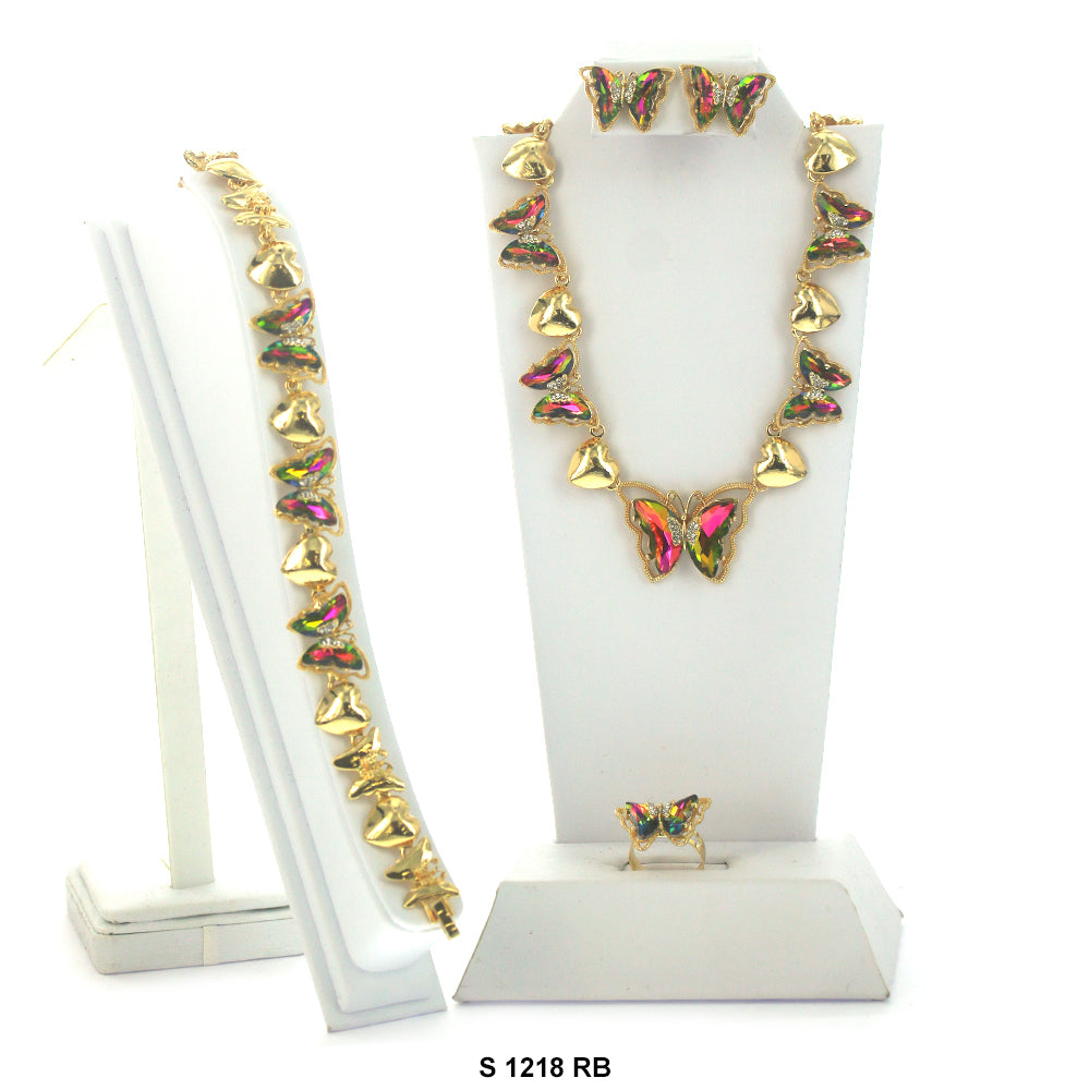 Conjunto Collar Mariposa S 1218 RB