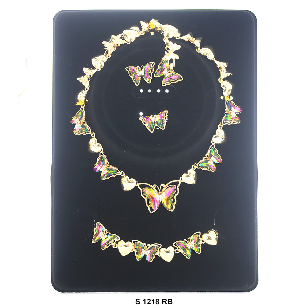 Conjunto Collar Mariposa S 1218 RB