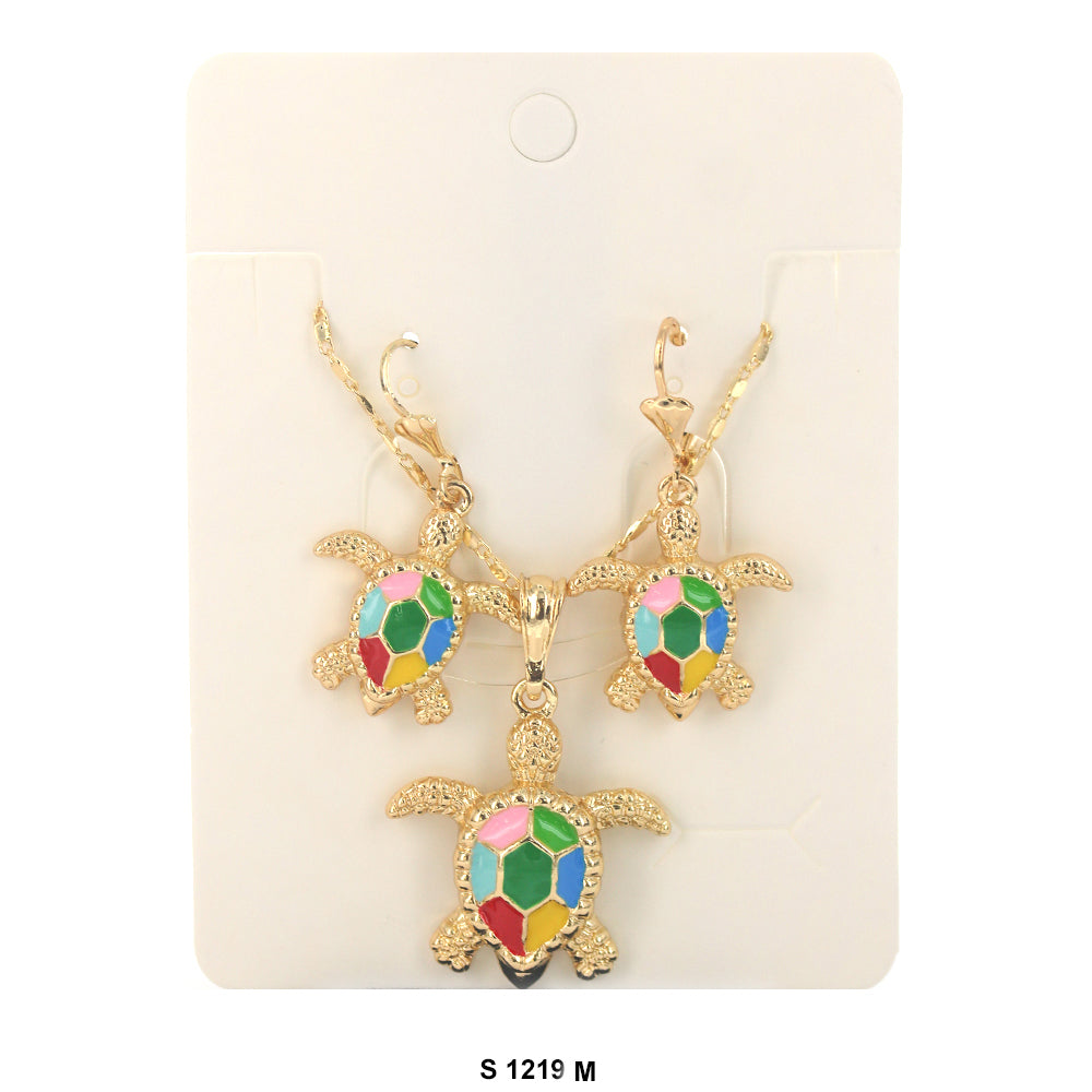 Turtle Necklace Set S 1219 M