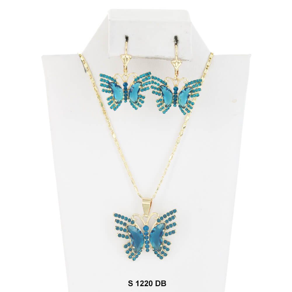 Butterfly Necklace Set S 1220 DB