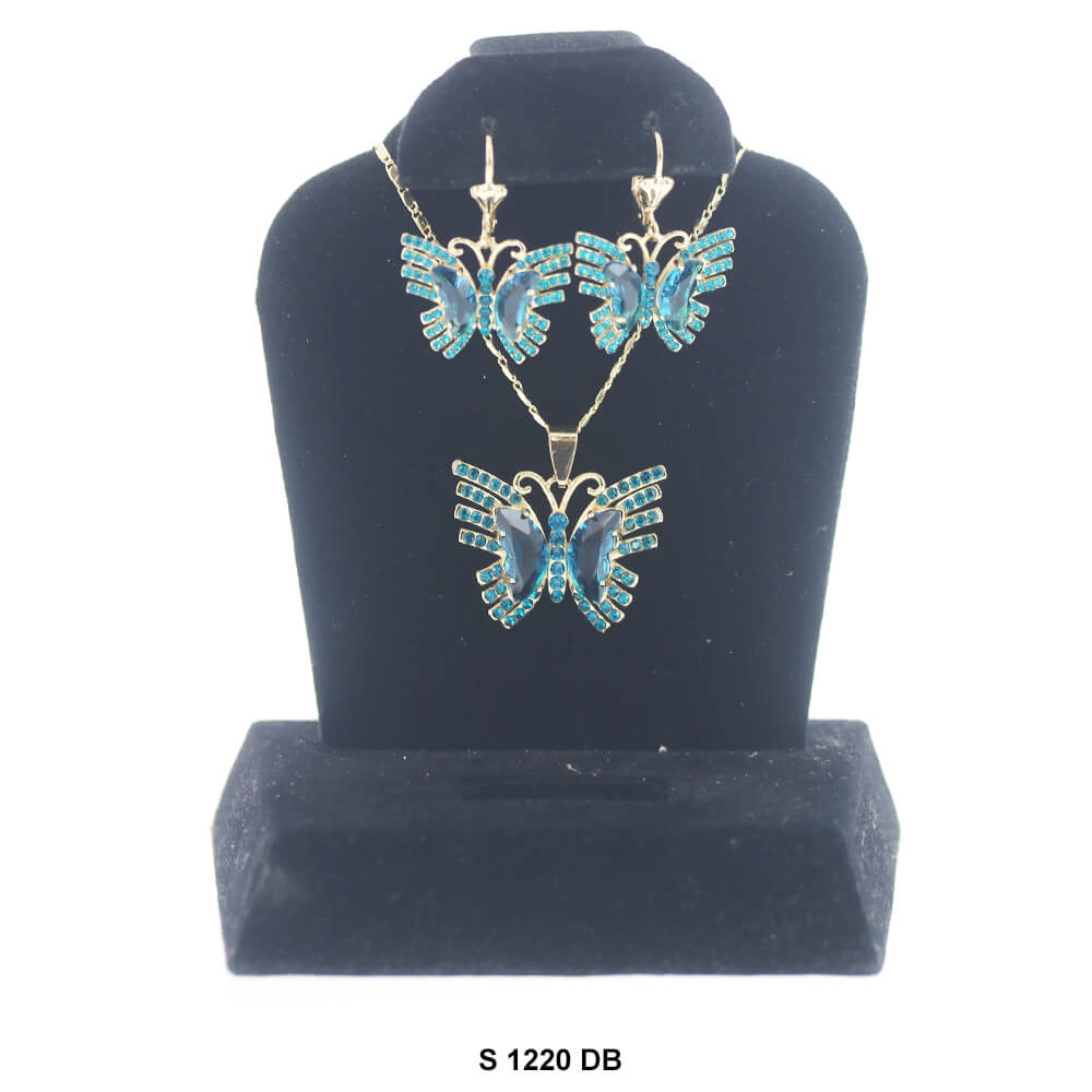 Butterfly Necklace Set S 1220 DB