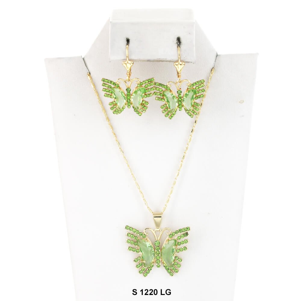 Butterfly Necklace Set S 1220 LG