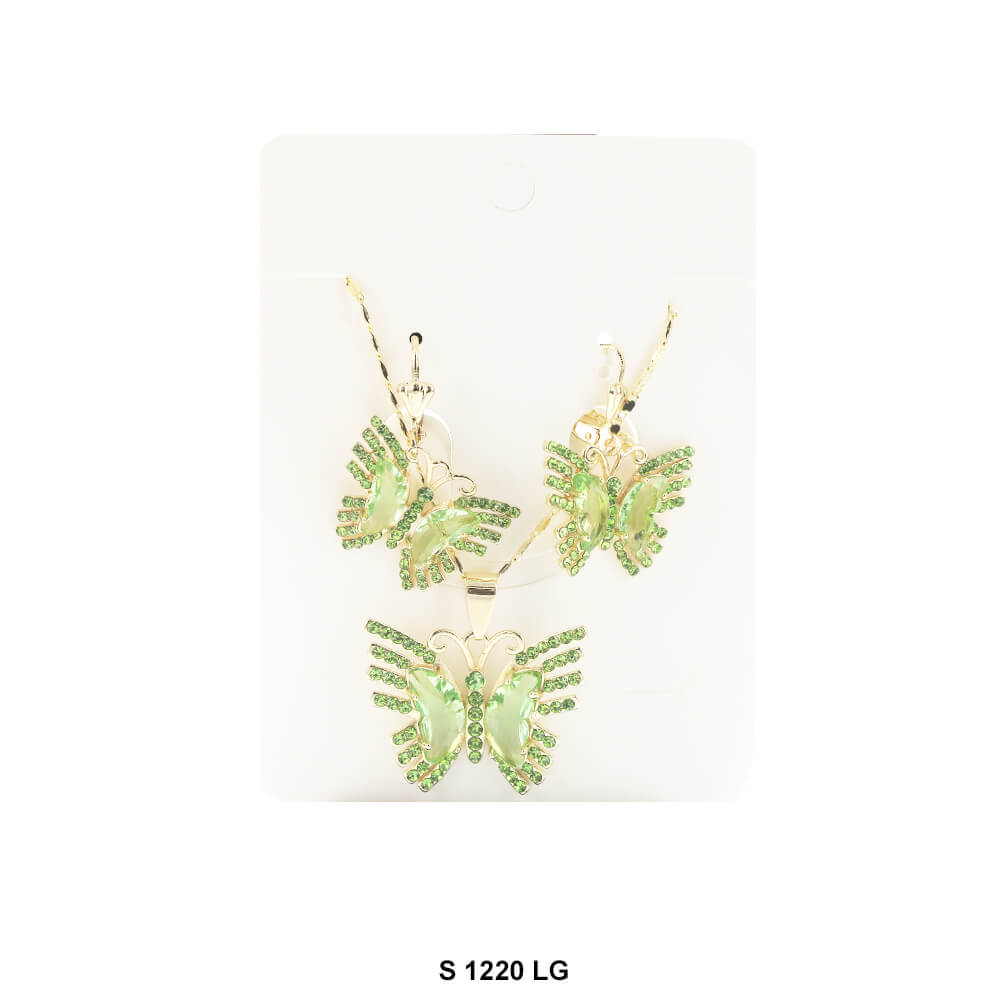 Butterfly Necklace Set S 1220 LG