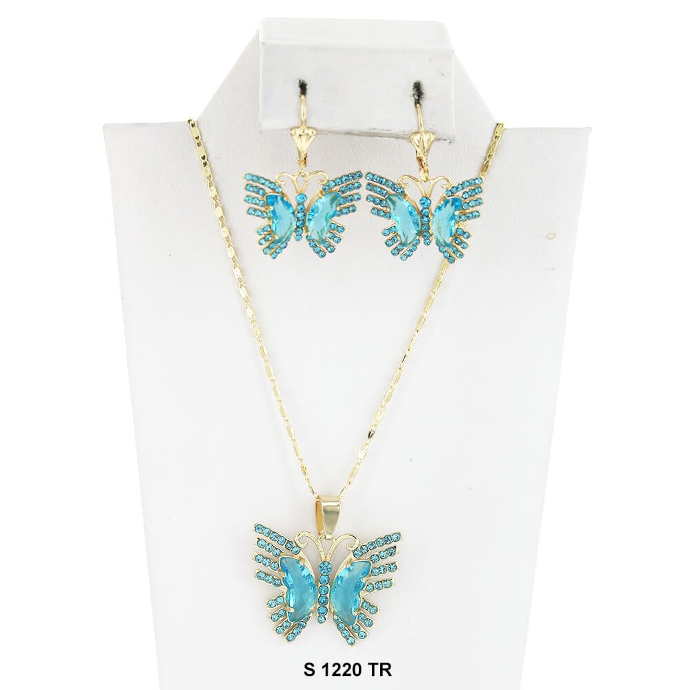 Butterfly Necklace Set S 1220 TR