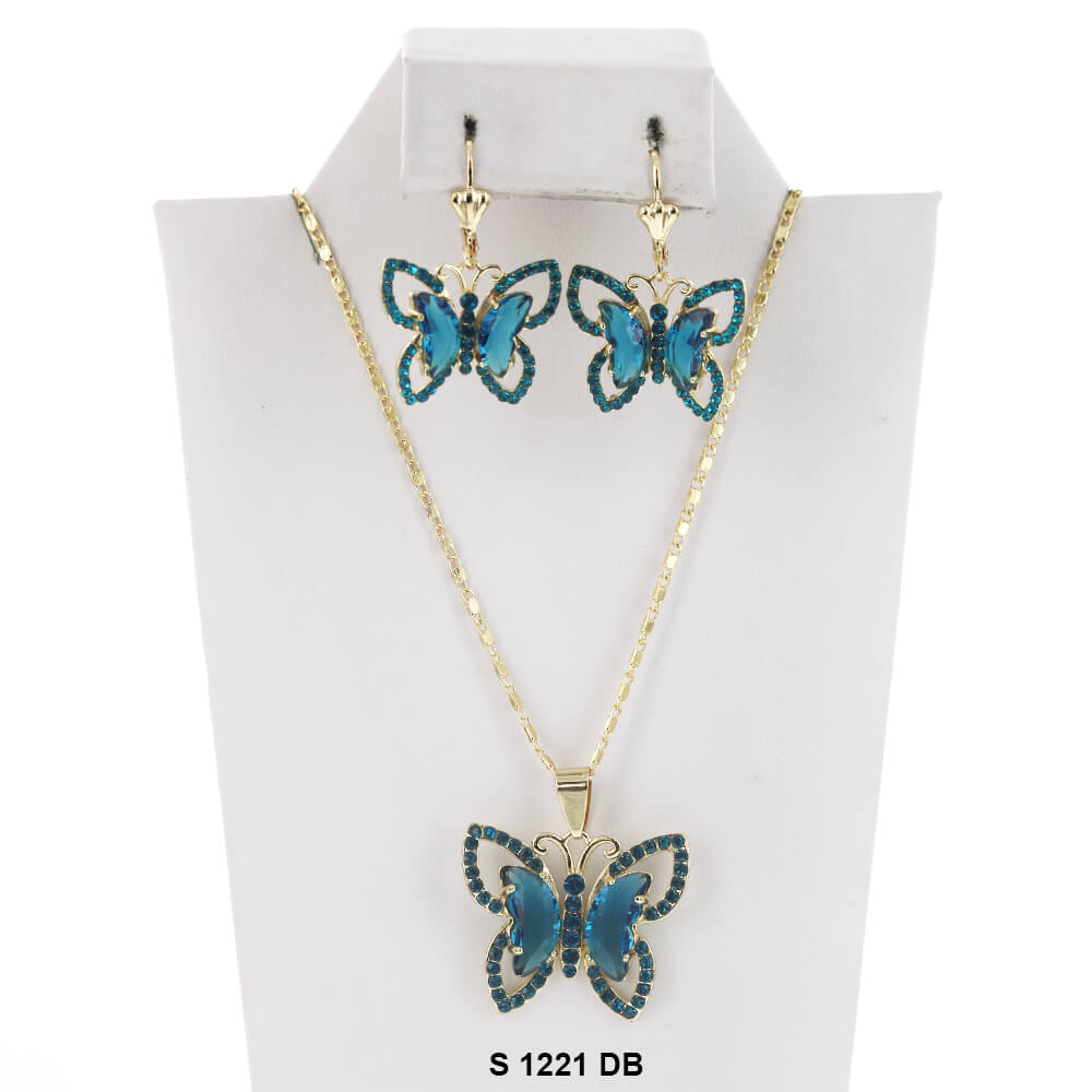 Conjunto Collar Mariposa S 1221 DB