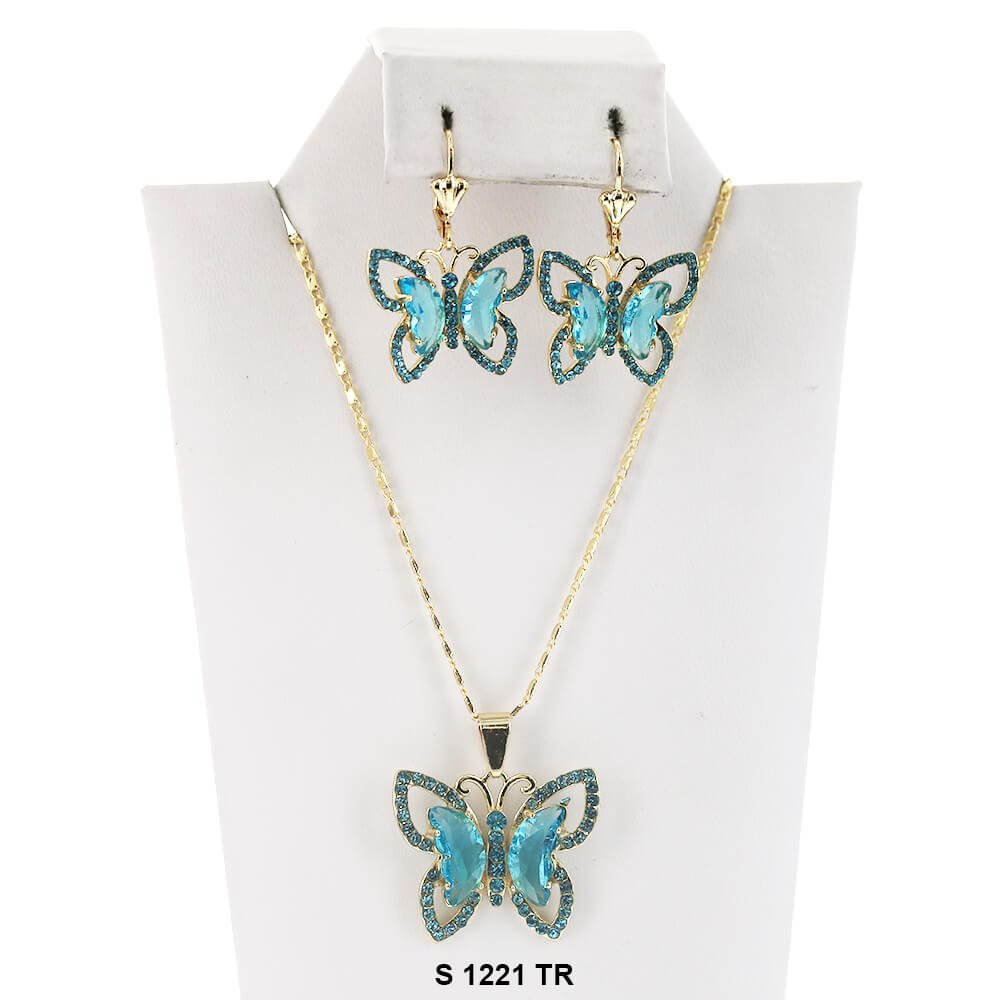 Conjunto Collar Mariposa S 1221 TR