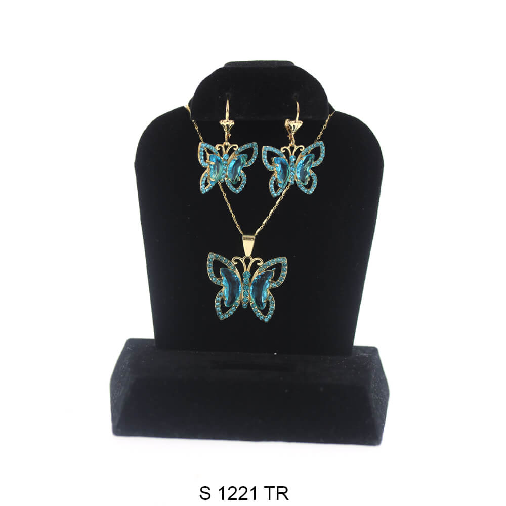 Conjunto Collar Mariposa S 1221 TR