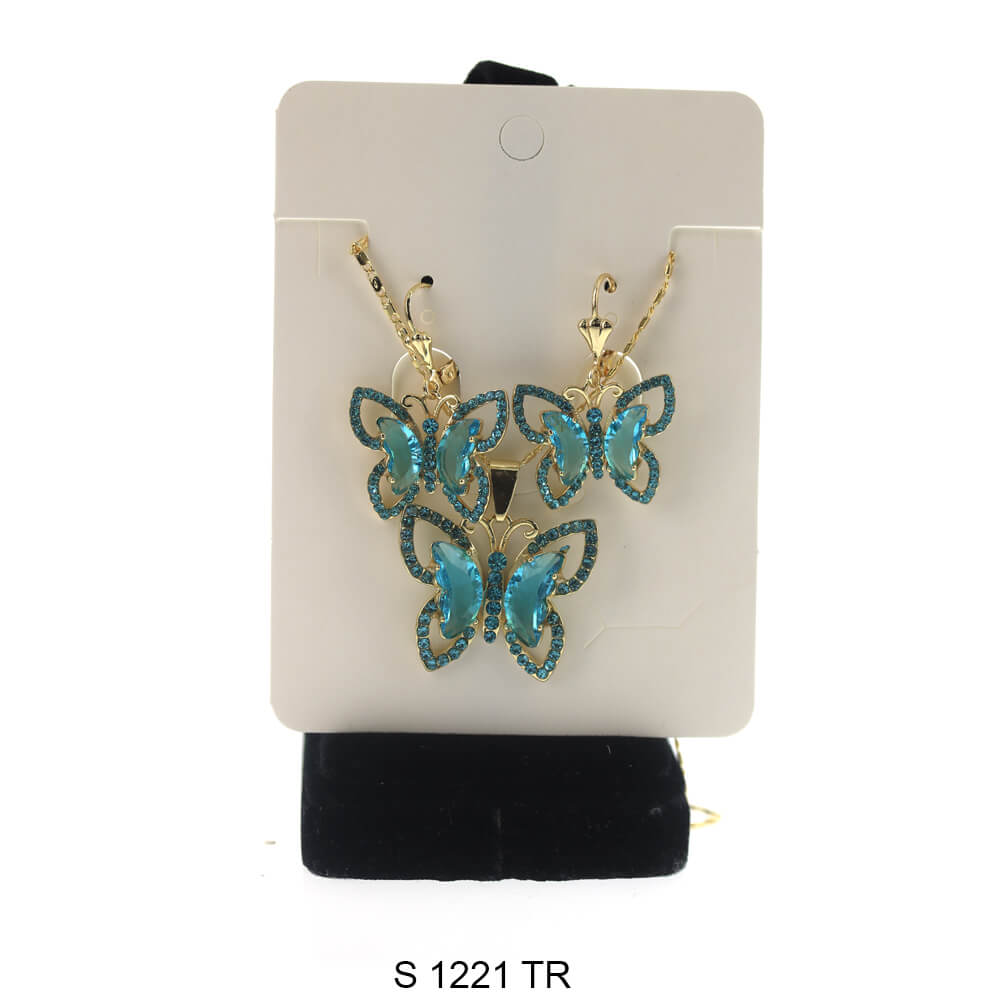 Conjunto Collar Mariposa S 1221 TR