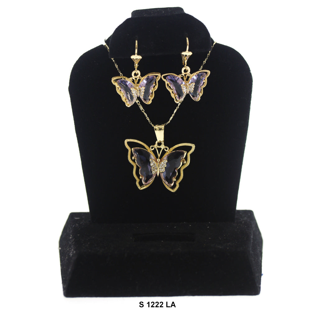 Butterfly Necklace Set S 1222 LA