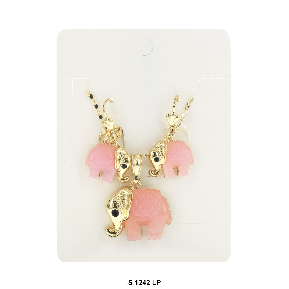 Elephant Necklace Set S 1242 LP