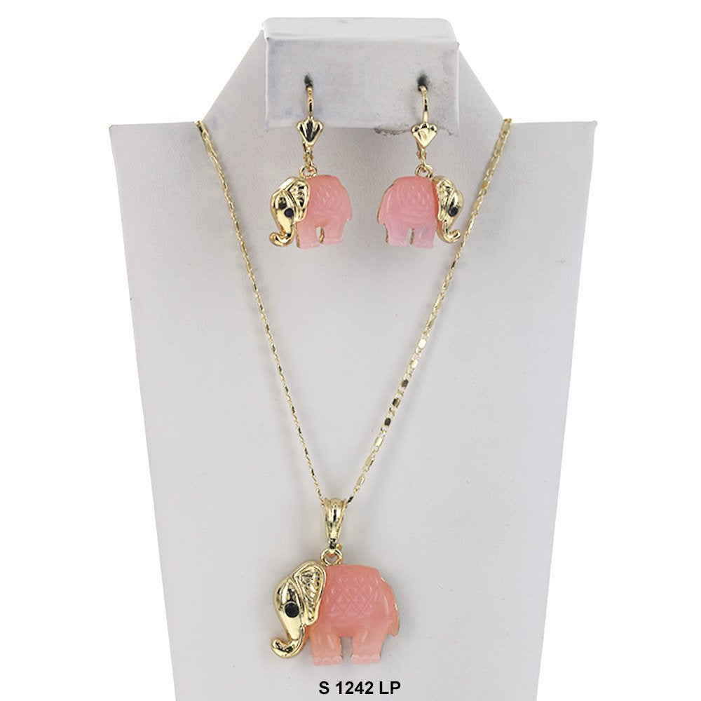 Elephant Necklace Set S 1242 LP