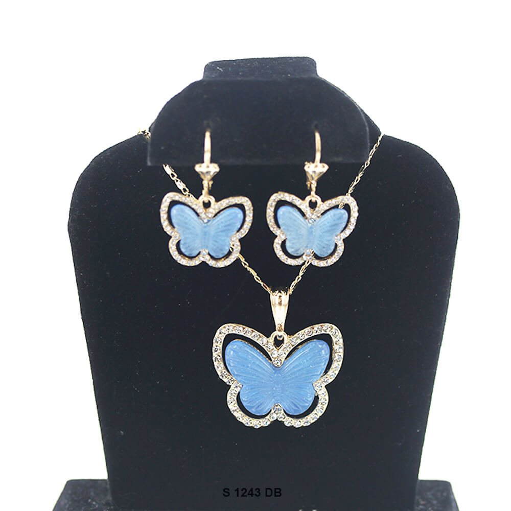 Conjunto Collar Mariposa S 1243 DB