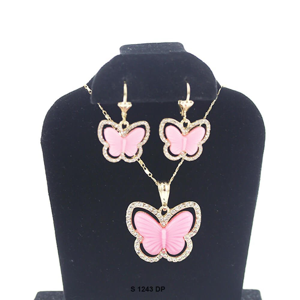 Conjunto Collar Mariposa S 1243 DP