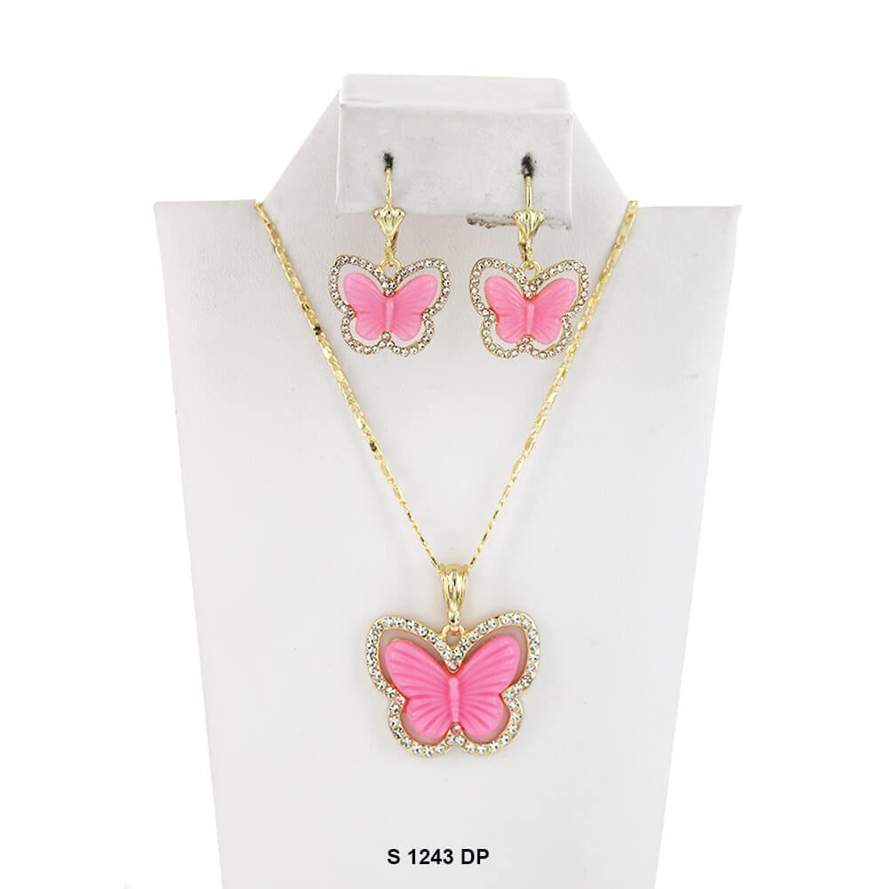 Conjunto Collar Mariposa S 1243 DP