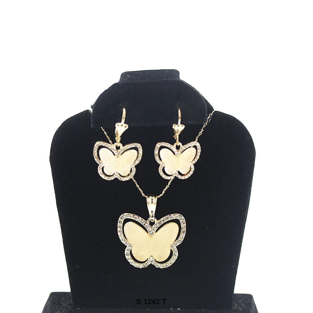 Butterfly Necklace Set S 1243 I