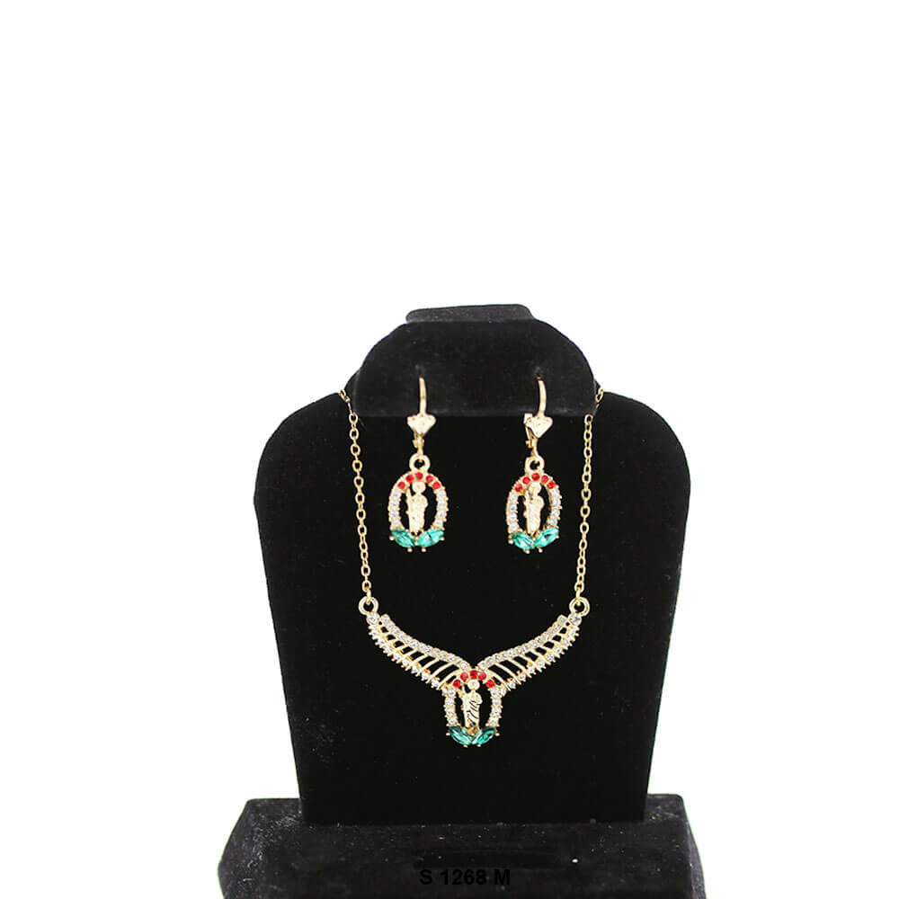 San Judas Necklace Set S 1268 M