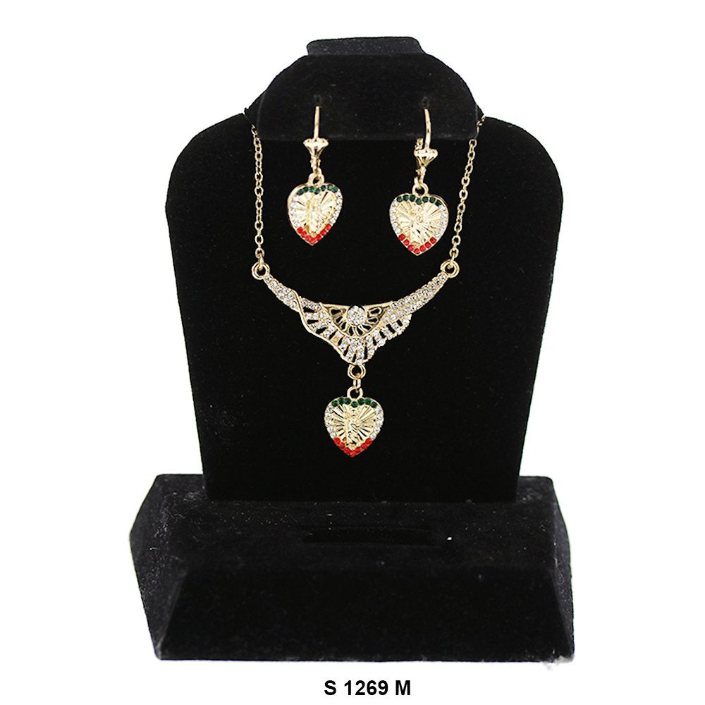 San Judas Necklace Set S 1269 M