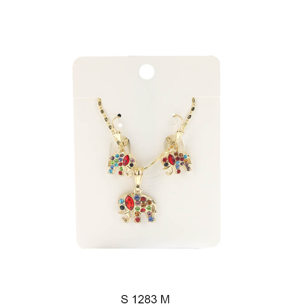 Elephant Necklace Set S 1283 M