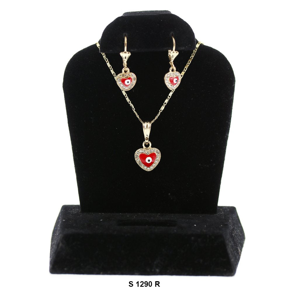 Evil Eye Necklace Set S 1290 R