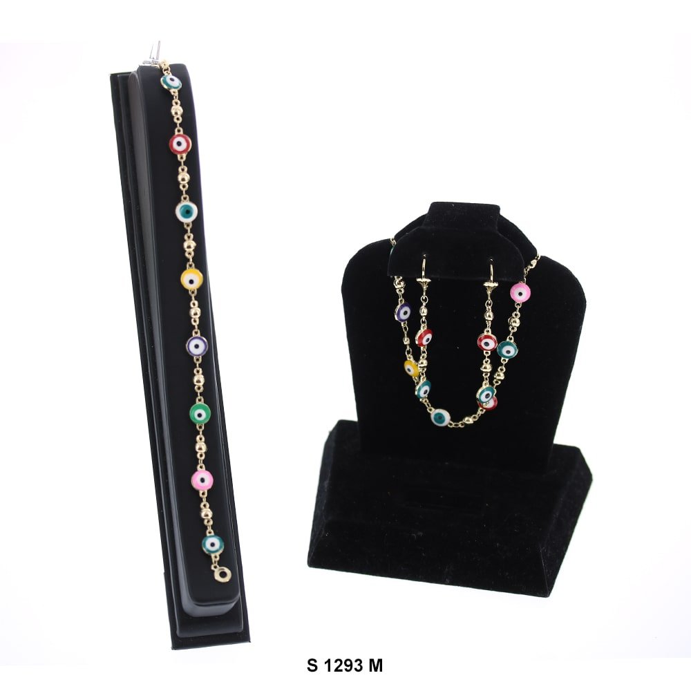 Evil Eye Necklace Set S 1293 M