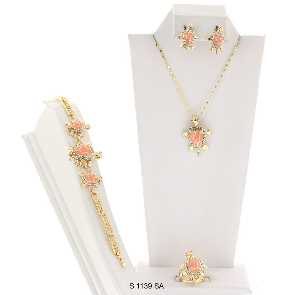 Turtle Necklace Set S 1139 SA