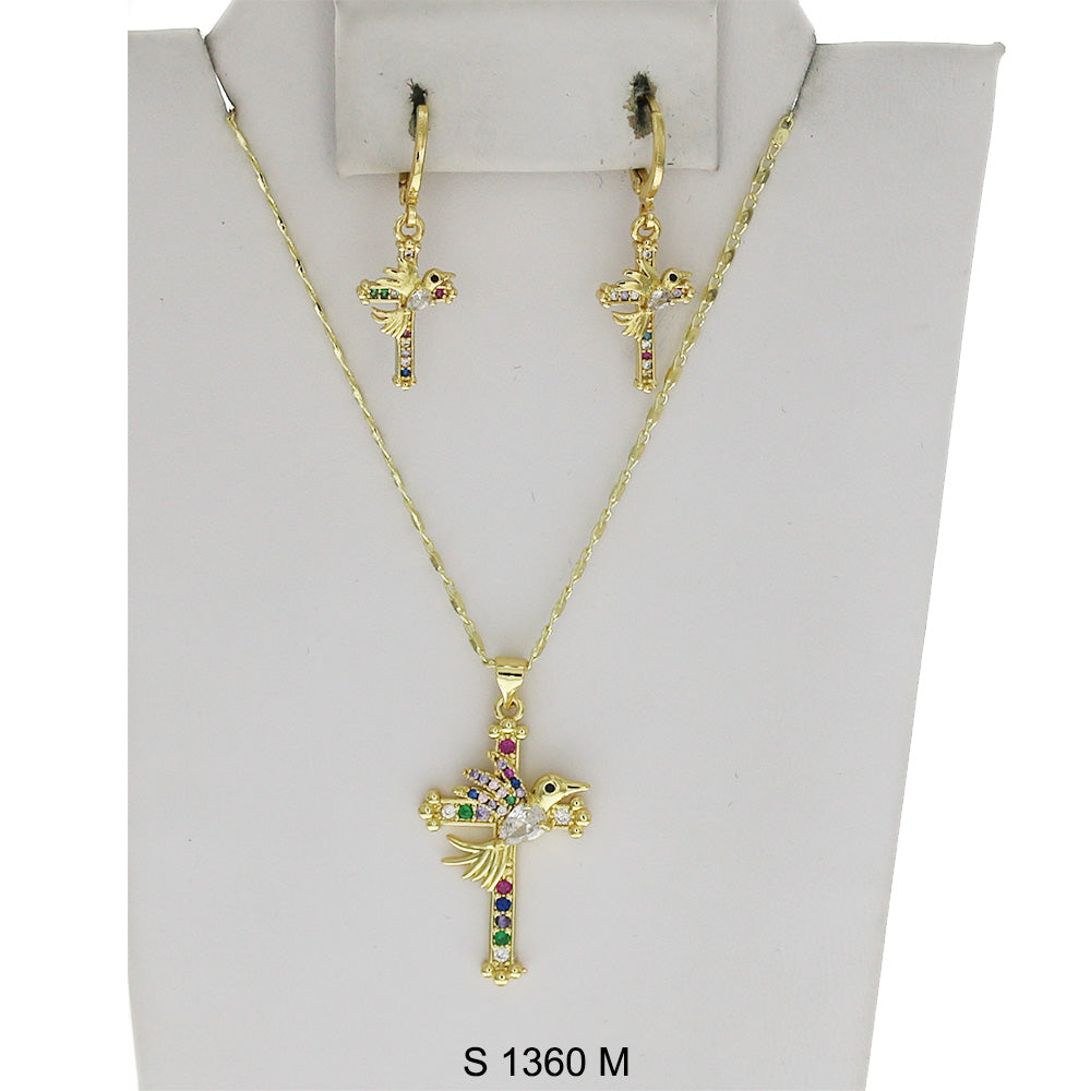 Cross Necklace Set S 1360 M